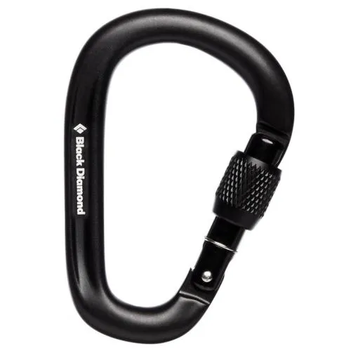 BD Black Diamond Pearlock Screwgate Carabiner Moschettone A Ghiera Arrampicata