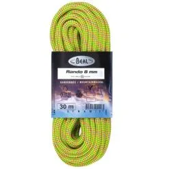 Beal Rando 8 Mm Golden Dry Corda Gemella Arrampicata