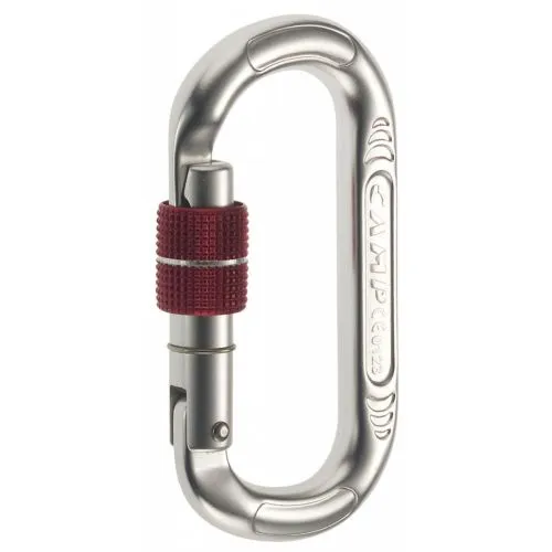 CAMP Oval Compact Lock Moschettone A Ghiera Arrampicata