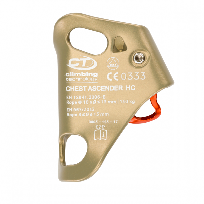 CT Climbing Technology Chest Ascender HC Bloccante Ventrale Lavoro Speleologia - immagine 2