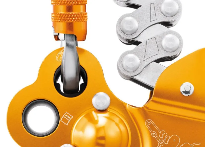 Petzl ZigZag Plus Bloccante Lavoro Su Piante Con Girello - immagine 2