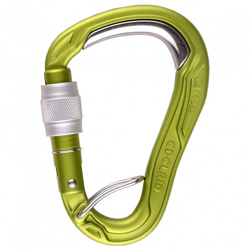 Edelrid HMS Bulletproof Screw FG Moschettone A Ghiera Arrampicata - immagine 2