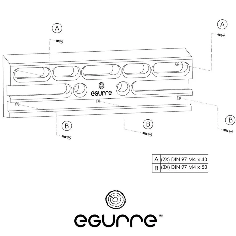 Egurre Basati Trave Arrampicata - immagine 8
