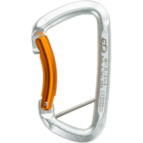 CT Climbing Technology Gym Steel Moschettone Arrampicata