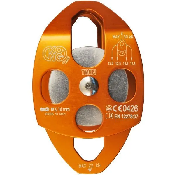 Kong Twin Carrucola Doppia Lavori In Quota Soccorso - immagine 2