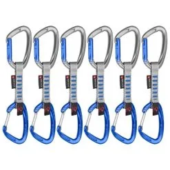 Mammut Crag Keylock Wire 10 Cm Indicator 6-Pack Rinvii Arrampicata