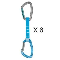 Petzl Djinn Axess Rinvio Rinvii Arrampicata 6-pack