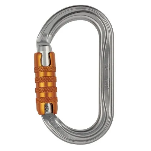 Petzl Ok Triact-Lock Moschettone Triplo Movimento Arrampicata