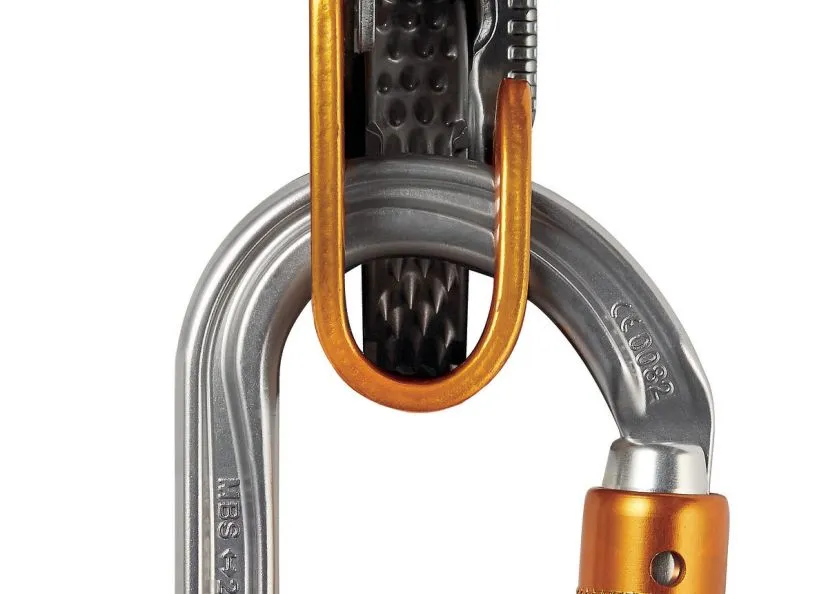 Petzl Ok Triact-Lock Moschettone Triplo Movimento Arrampicata - immagine 3
