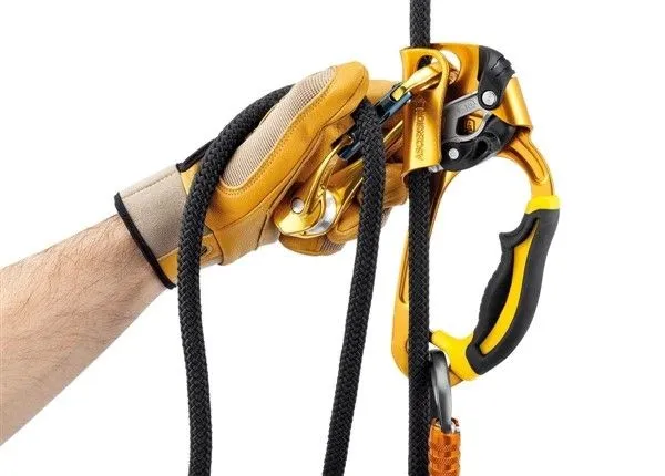 Petzl Rollclip A Carrucola Moschettone Leva Dritta Per Lavori In Quota - immagine 2