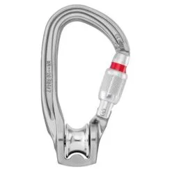Petzl Rollclip Z Carrucola Moschettone A Ghiera Per Lavori In Quota