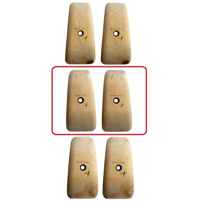 Metolius Wood Grips Pinch Incut Set 6 Prese Arrampicata - immagine 5