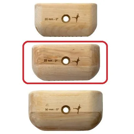 Metolius Wood Grips Edge 0° Set 6 Prese Arrampicata - immagine 5